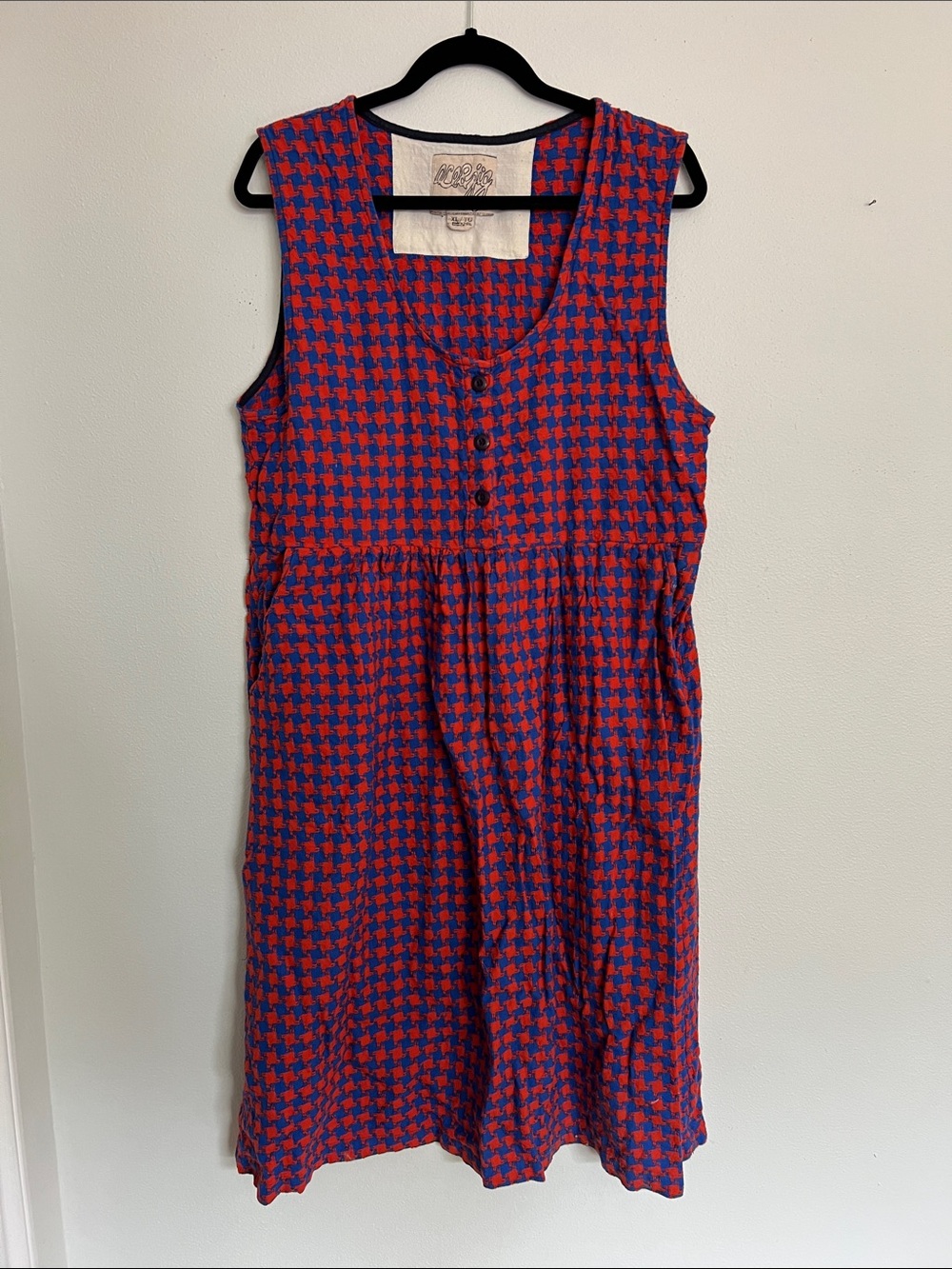 Ace & Jig womens Sleeveless Houndstooth Dress